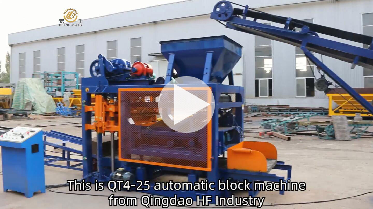 QT4-25 automatic block making machine